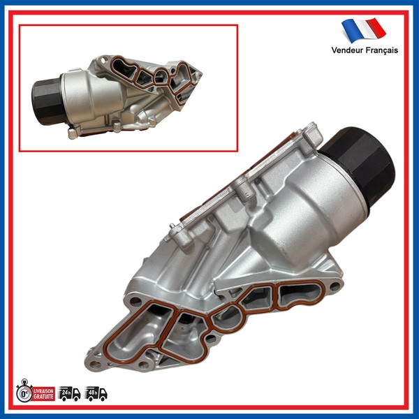 ÖLfiltergehäUse FüR Mercedes W463 X164 X204 W164 W251 W221 Schwarz-image