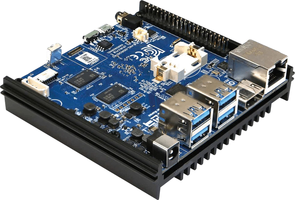 Hardkernel ODROID N2+, 4GB RAM *gebraucht* TOP-Zustand + Netzteil + 64gb mSD