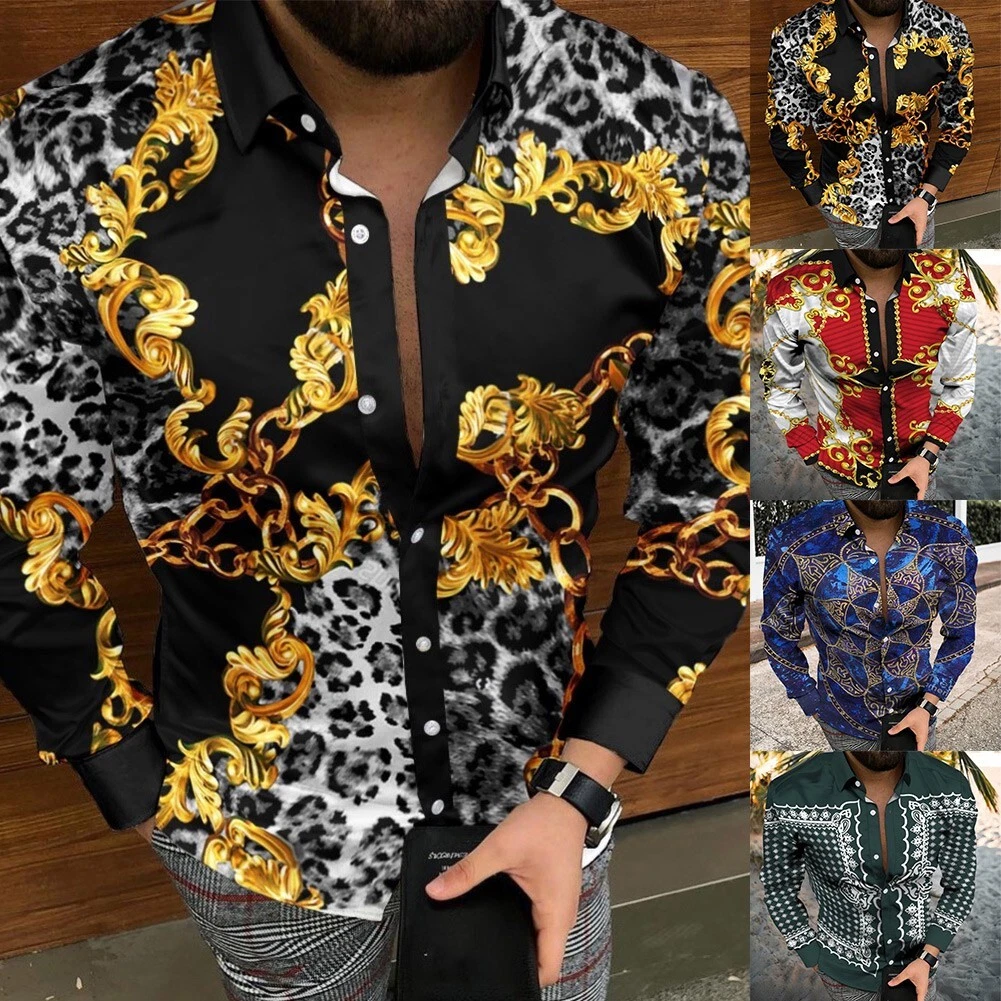 Red black and store gold mens outfit