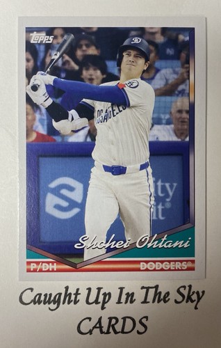 2024 Topps Archives Shohei Ohtani 1994 Design Variation SP Los Angeles Dodgers