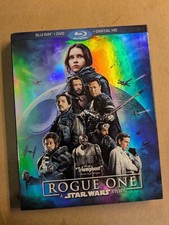 Rogue One: A Star Wars Story Blu-ray DVD Digital HD Slip Cover Like New