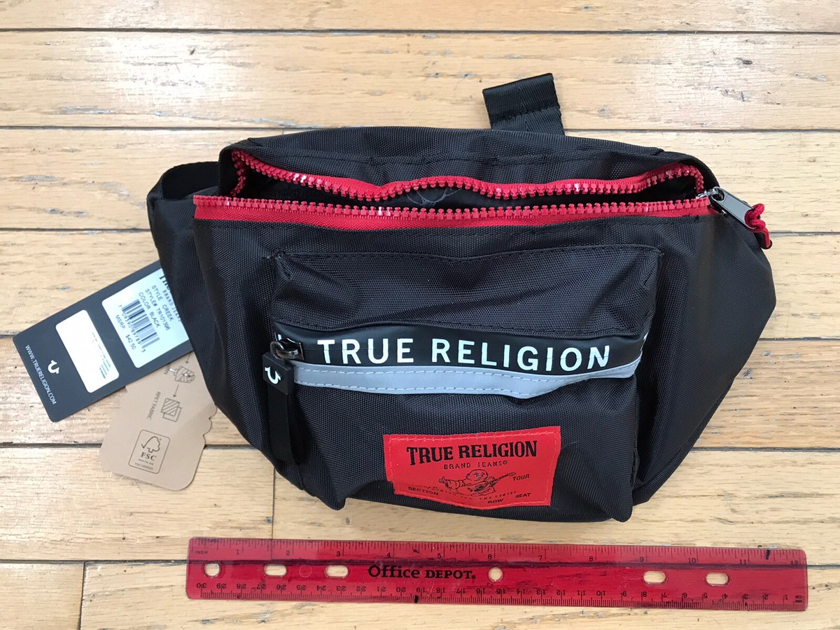 True Religion Brand Crossbody / Waist Logo Fanny Bag TR101396