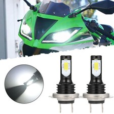 2x H7 LED Motorcycle Headlight Bulbs 6000K For Honda VFR-1200 F X XD 2009-2020