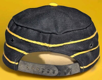 Pittsburgh Pirates Pillbox Vintage Black & Gold Striped Snapback