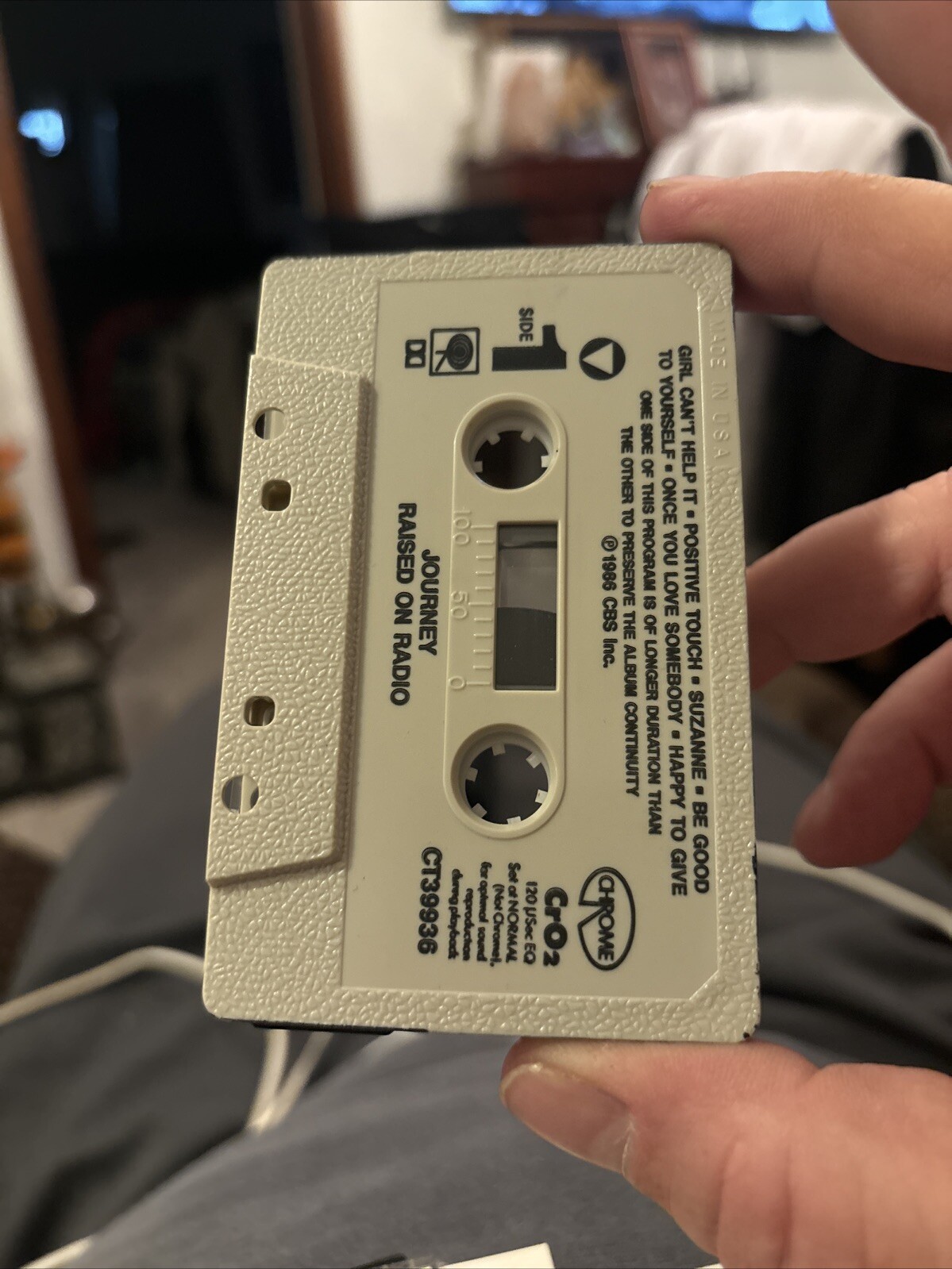 JOURNEY - Raised On The Radio - Cassette Tape Album - CBS Records ...