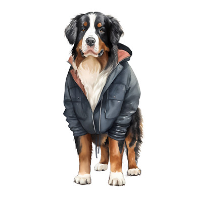 XXL 18X18 cm car sticker Bernese mountain dog car sticker dog sticker