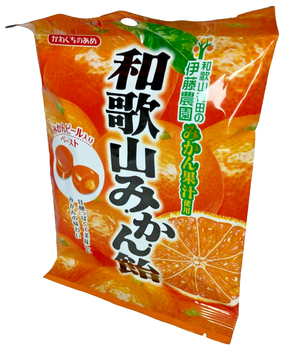 Japan Candy Kawaguchi Wakayama mikan(Mandarin Orange) Candy 100g