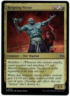 Reigning Victor (Foil) - 0216 - Tarkir Dragonstorm - MTG - NM/M
