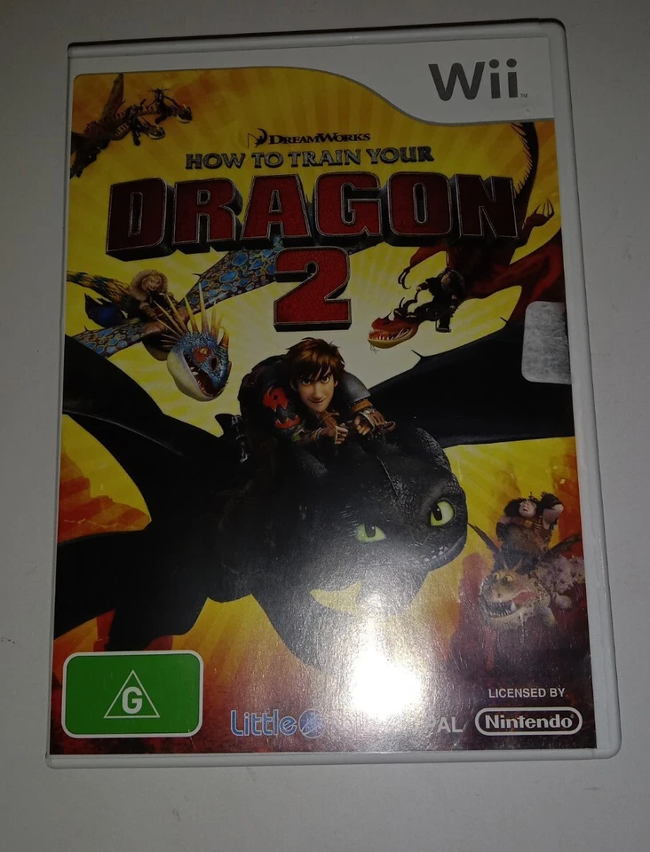 Wii How to Train Your Dragon 2: The Video Game WII IN VGC Complete FREE POST OZ - Image 2 of 4