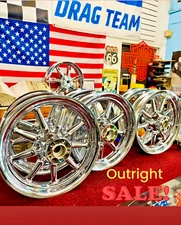 Harley- Heritage Wheels 9 Spoke OEM 2000 -2007 Front-Rear 16x3 Outright On Sale
