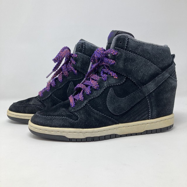 nike dunk sky hi black