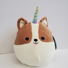 Unicorn Dog Marceline Squishmallow 8 Kellytoy Plush, New With Tags