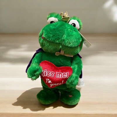Gemmy Animated Hip Hop Dancing Green Frog Prince Song Watch Me Whip Nae Nae 
