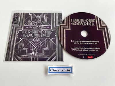 Fergie ft. Q-Tip - A Little Party Never Killed Nobody (Gatsby) - Promo CD - 2013