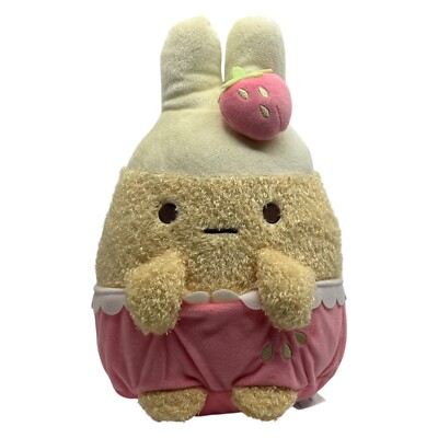 Sumikkogurashi Strawberry Tapioca Medium 12  Plush Original Series San-X 2024