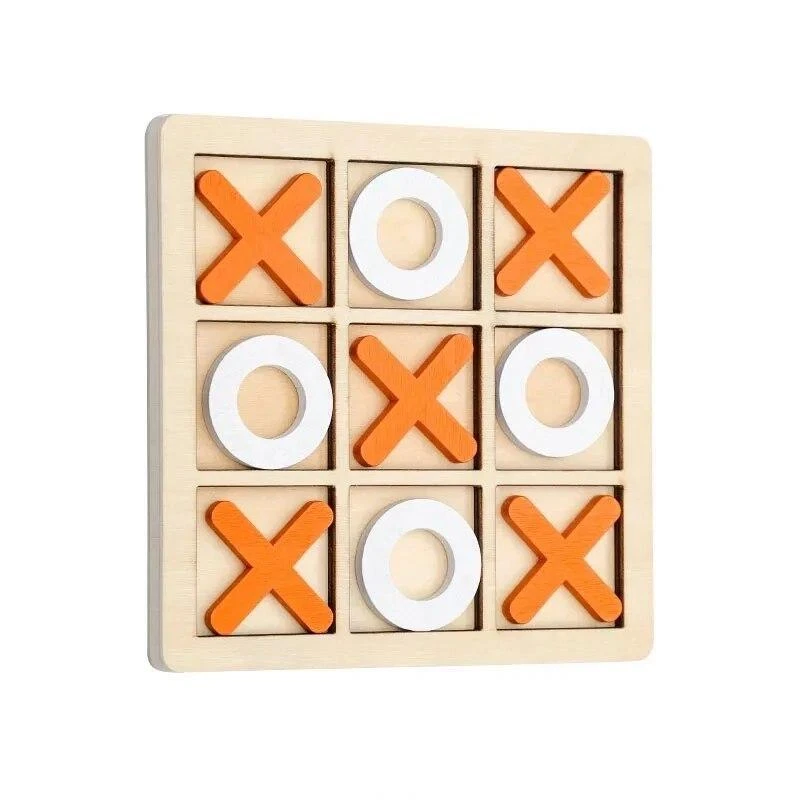 Wooden Jıgsaw Puzzle Interactive Chess Games Educational Brain Training Kid Toy - Image 4 of 4