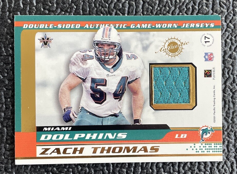 【まさ】サッカーカード 2010、2011DVD付き、2013、2014 🔥BRIAN URLACHER ZACH THOMAS 2001 VANGUARD DS 2 COLOR GAME USED