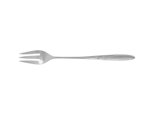 Towle Sterling Silver Rose Solitaire .925 Mini Fork 1954 RARE Cocktail Seafood