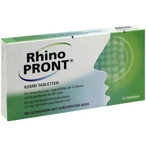 RECORDATI PHARMA GMBH RHINOPRONT Kombi Tabletten 12St PZN 7387611