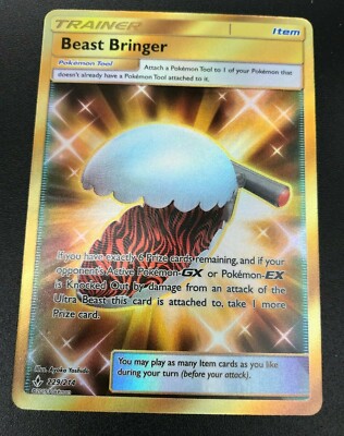 Beast Bringer SECRET RARE FULL ART 229/214 Pokemon SM Unbroken Bonds NM  2019 | eBay
