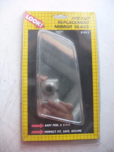 NOS MOTORMITE USA L SIDE MIRROR GLASS #51011 Various models 1978-86