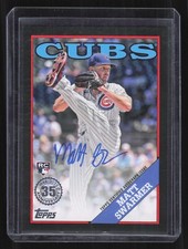 2023 Topps Series 2 Matt Swarmer RC Black Auto #'d /199