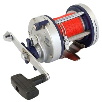 Lineaeffe GTB500  Boat / Troll  sea fishing Multiplier Reel 56lb Braid Fitted