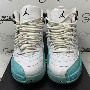 jordan 12 aqua grade school