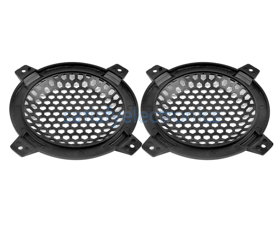 2Pcs NEW 4Inch Audio Speakers Protective Cover Case Tweeter Speaker Grill Mesh