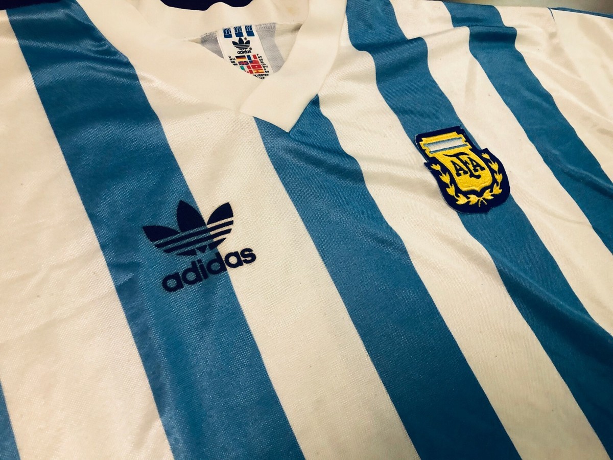1991-1993 Rare & Vintage Argentina Home Jersey – XL | eBay