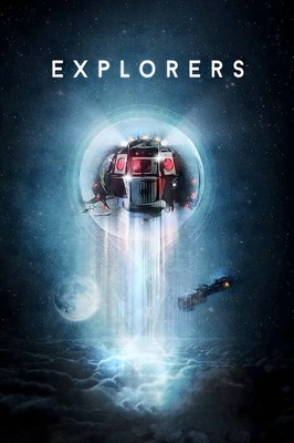 Explorers 1985 Ethan Hawke River Phoenix Movie Poster Wall Art B