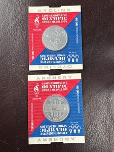 1996 commemorative olympic sport medallions, Archery and Cycling
