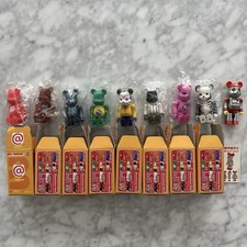 RARE Medicom Bearbrick Be rbrick Series 3 Sealed 9 Figures w/ Box  Extra Cards 