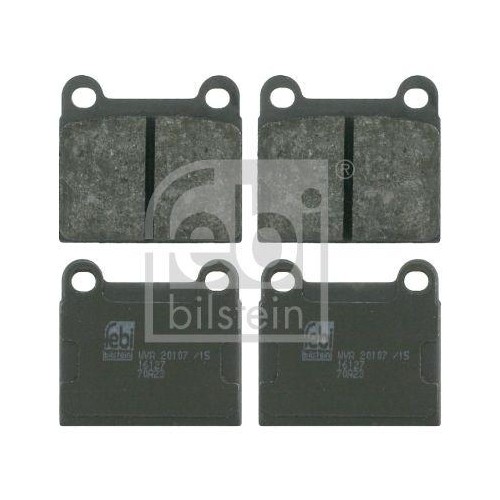 Plaquettes de frein Febi Bilstein 16127 anti bruit pour Mercedes Benz