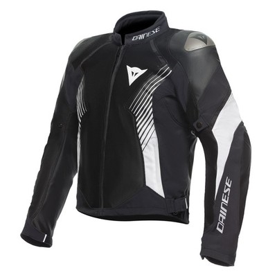 Dainese Super Rider 2 Absoluteshell Texjacke Herren (schwarz/weiß) Gr: 50