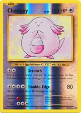 1x Chansey - 70/108 - Holo Rare - Reverse Holo Lightly Played Pokemon XY-- Evolu