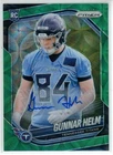 2025 Topps Signature Gunnar Helm Green (RAW)