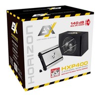 ESX HXP400 - 30 Cm Aktiv Subwoofer Mit 800 Watt (Rms: 400 Watt)