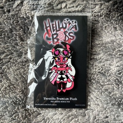 Helluva Boss Premium Verosika Plüsch Vorbestellung Limited Edition Bonus Emaille Pin
