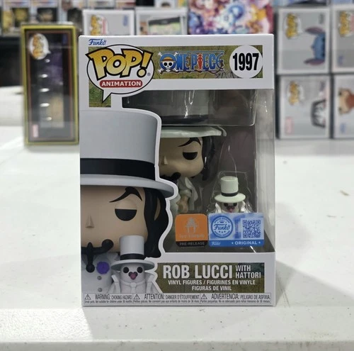Funko Pop One Piece Rob Lucci With Hattori Pre-Release Toy Temple Exclusive 1997