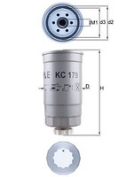 Mahle Kraftstofffilter U.A. FüR Fiat, KIA