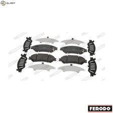 BRAKE PAD SET DISC BRAKE FDB4884 FOR SUZUKI GRAND/NOMADE VITARA/SUV S-CROSS 1.0L