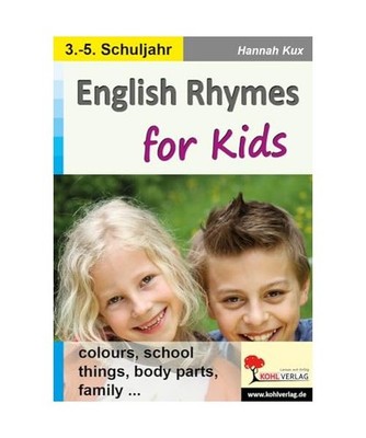 English Rhymes for Kids: colours, school, things, body parts, family ...: colour