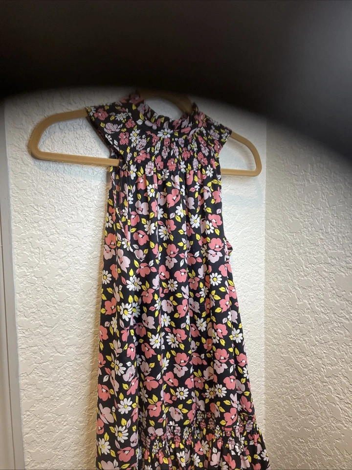 Vestido para mujer Kate Spade multicolor sin mangas estampado floral en capas Foto 2 de 4