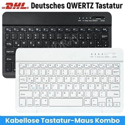 Für Lenovo Tab P12  P11 P10 Pro M11 M10 FHD Plus QWERTZ Bluetooth Tastatur Maus