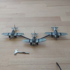 Antikspielzeug, Blechspielzeug ,30er Jahre, Germany, Gescha, Flugzeuggeschwader