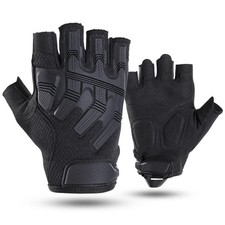Fingerless Half-Finger Tactical Gloves Motorcycle Driving Gloves Riding Gloves