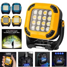 Rechargeable Magnetic LED Work Light Mechanic Light Camping Floodlight Portable