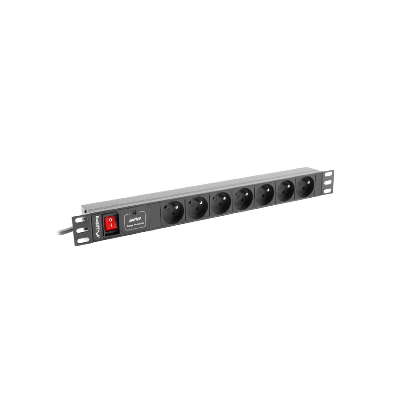 LANBERG PDU-07E-0200-IEC-BK Lista di alimentazione - Immagine 3