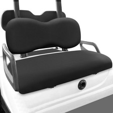 Golf Cart Front Seat Covers Set Waterproof Fit EZGO TXT RXV Club Car DS